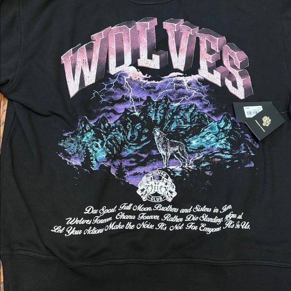 Darc Sport Wolves Ohana Tour 2023 Sweater Size: Large NWT - Picture 3 of 5